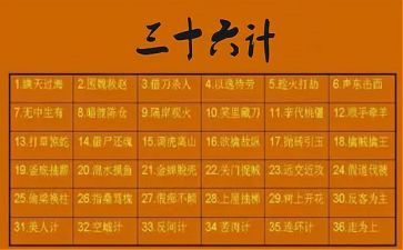 读36计读后感范文推荐6篇