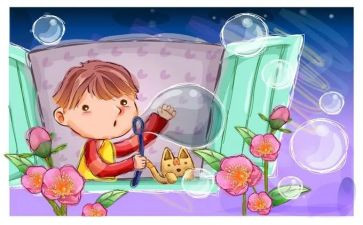 吹泡泡的画小班教案6篇