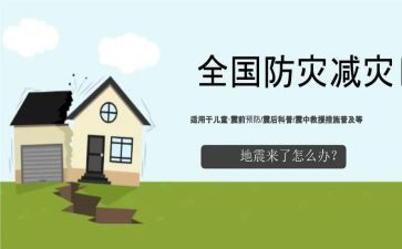 关于防灾的演讲稿6篇