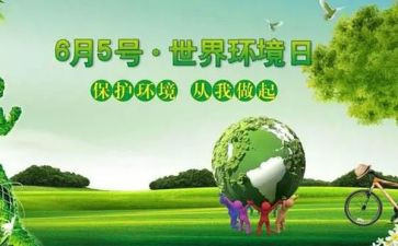 环境日活动方案5篇
