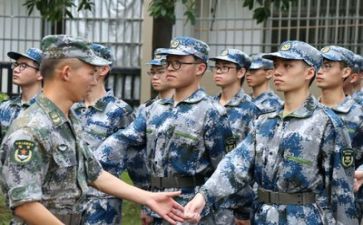 三天军训心得体会8篇