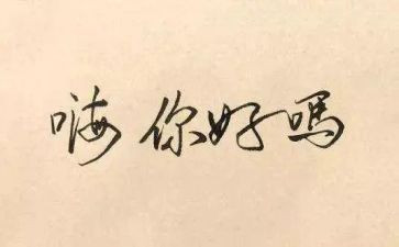 嗨你好幼儿园教案5篇