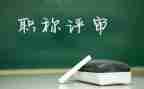 评高级职称个人总结5篇