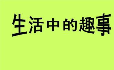 五一趣事演讲稿5篇