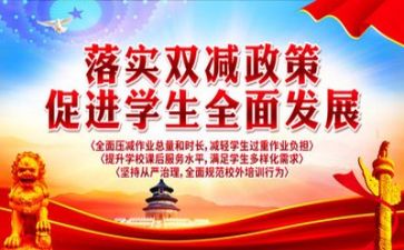 双减工作总结5篇