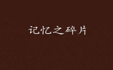 在我的记忆里作文6篇