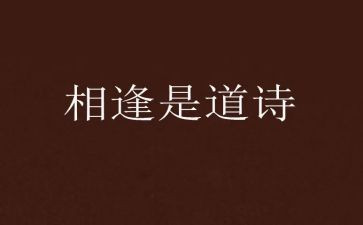 我与你相逢在作文6篇