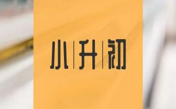 小升初的作文通用5篇