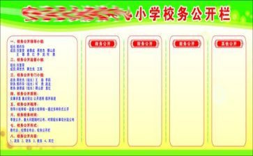 学校校务公开工作总结6篇