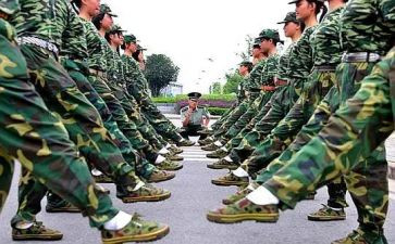 练正步的军训心得5篇