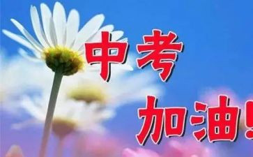 老师中考演讲稿6篇