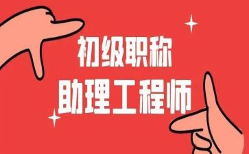 助理工程师工作总结6篇